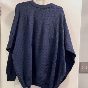 VINTAGE Men's ENRO Navy Sweater, 3XL NWT